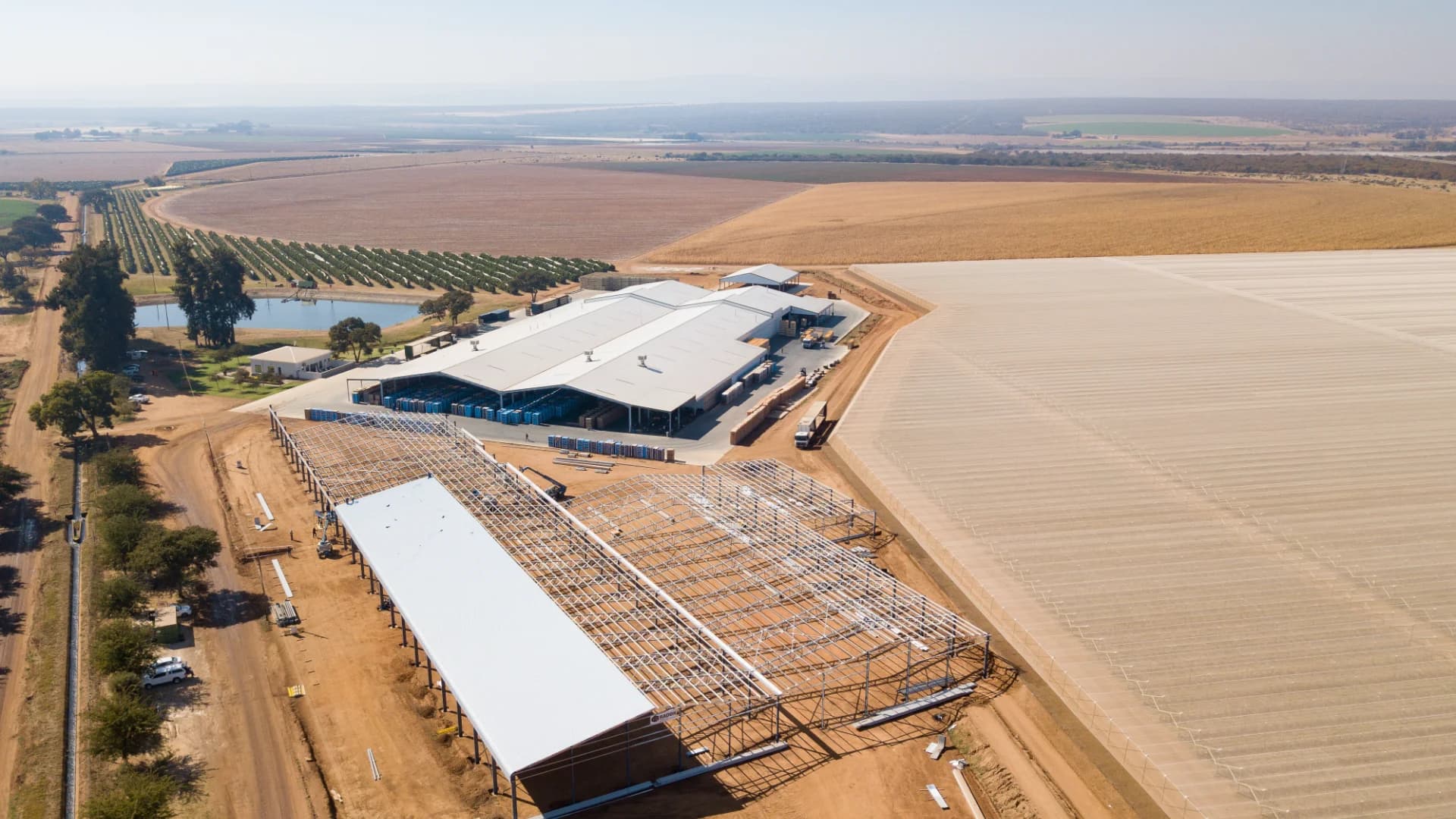 LEMCO structural steel — GOGO Fruit Cold Rooms
